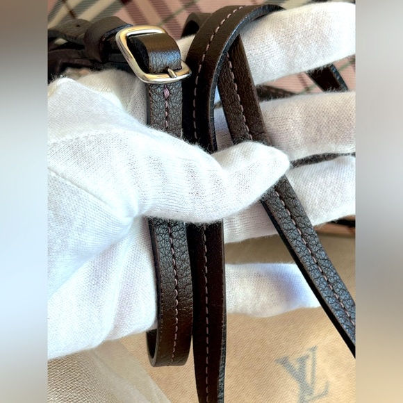 【☆JAPAN☆】Auth Burberry Blue Label Nova Check Crossbody Bag Pink Check - Picture 14 of 15